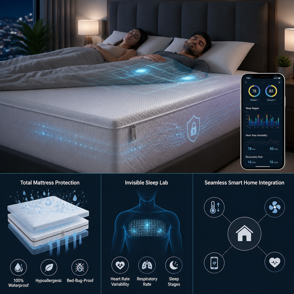 The Kettlelark™ 360° Smart Sensing Mattress Encasement